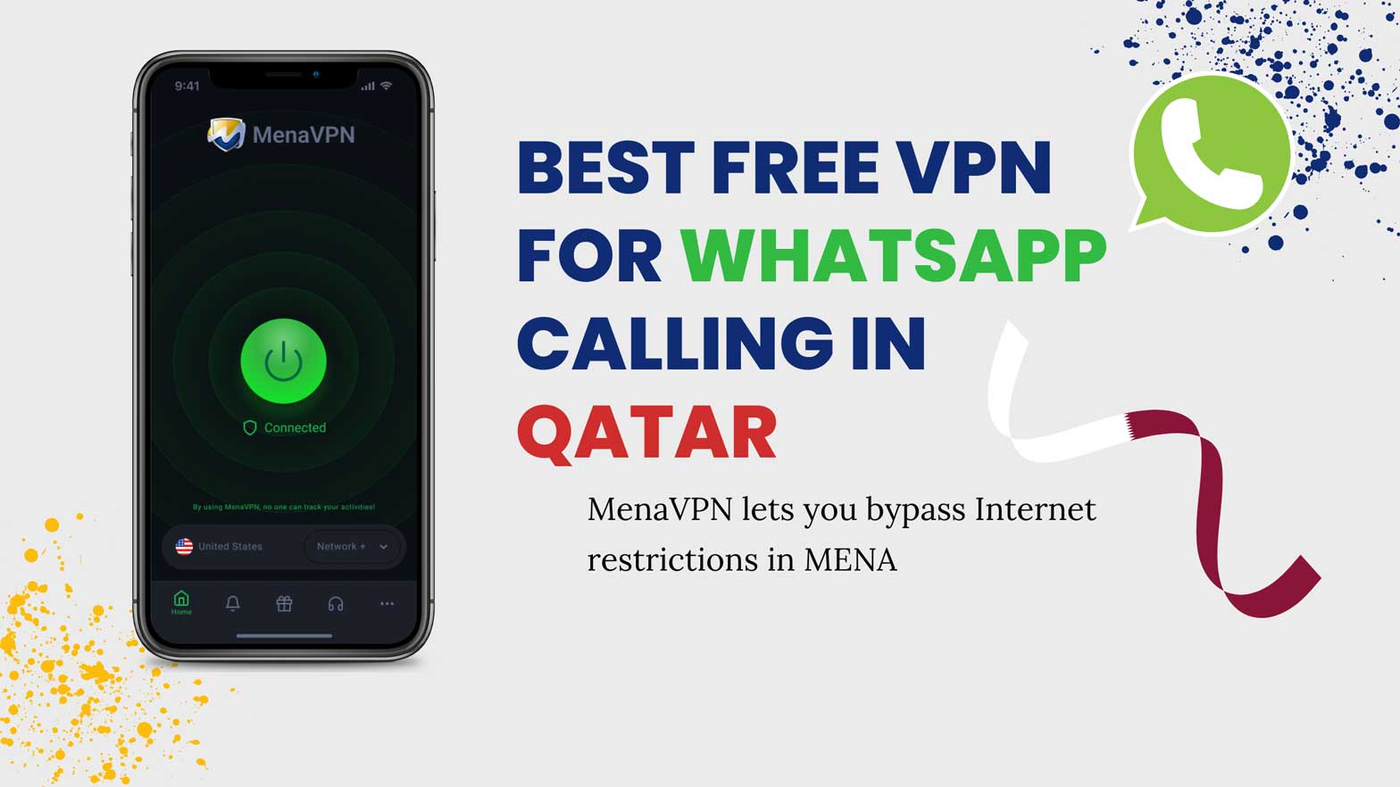Best free VPN for Whatsapp calling in Qatar